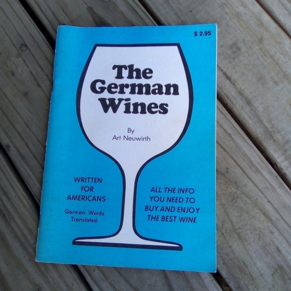 The German Wines by Art Neuwirth Germany Barware - Picture 1 of 3